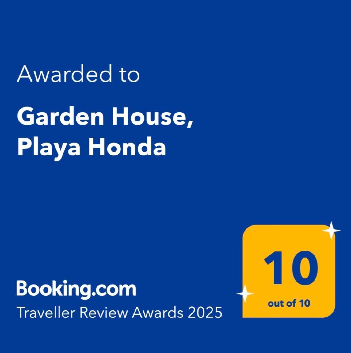 شقة Garden House, Playa Honda أرّاثيفي المظهر الخارجي الصورة